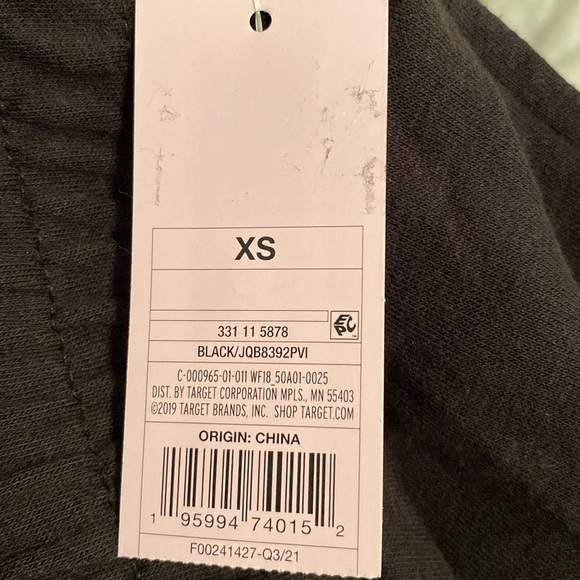 Brand New Wild Fable Black Athletic Pants…size XS - Picture 6 of 6